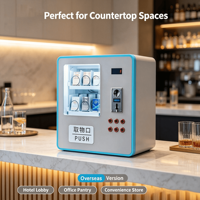 Distributeur automatique de boissons et de collations intelligent YCF, entièrement automatique, ABS, garantie 1 an, 4G LTE, options de paiement multiples, SDK