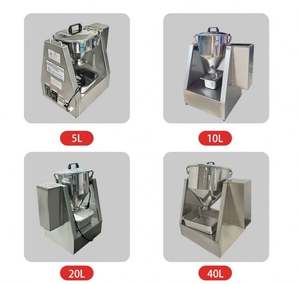 เครื่องผสมในห้องปฏิบัติการสำหรับโปรตีน กาแฟ อาหาร ชา เครื่องผสมแบบตั้งสำหรับวัตถุดิบแห้ง เครื่องปั่นสำหรับล้างเครื่องเทศ เครื่องผสมผงอาหารแบบดรัม - Product Image 5