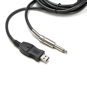 Cavo per Strumenti Musicali 3M da USB a <span class=keywords><strong>Jack</strong></span> 6.3mm per Chitarra e Basso - Product Image 1
