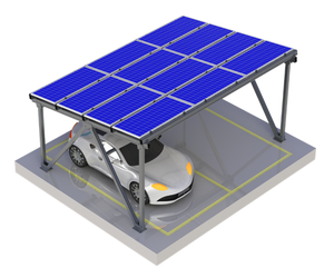 Système de support de carport <span class=keywords><strong>solaire</strong></span> Solution personnalisée Assemblage <span class=keywords><strong>Parking</strong></span> commercial - Product Image 3