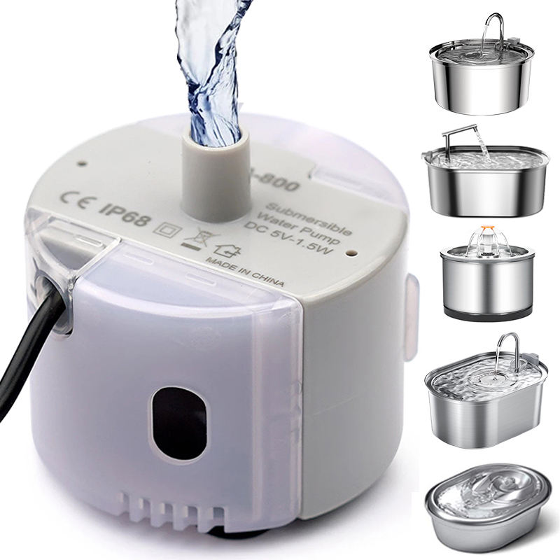 Pet Fountain Motor Submersible Pump SMA-800 USB Water Pump