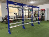 Étagères de rangement pour équipement de gym en acier durable, pour intérieur, support de rangement pour kettlebells