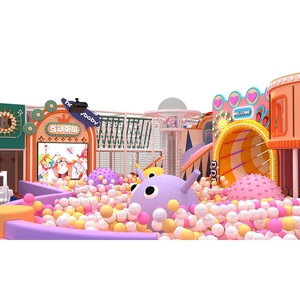 Estructura de Juego Interior Comercial para Niños Pequeños de 408 m², Equipo de Juegos Infantiles - Product Image 3