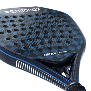 Raqueta de Pádel Profesional Arronax PRO 5, Acabado de Hoja 3D 18k, Sensación de Pala DURA, POTENCIA, Logotipo Personalizado, Raqueta de Tenis y Pádel - Product Image 3