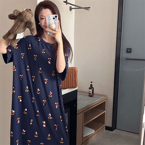 2025 été Style japonais pleine impression maison vêtements Cardigan paresseux costume femmes Modal pyjamas vêtements de nuit - Product Image 4