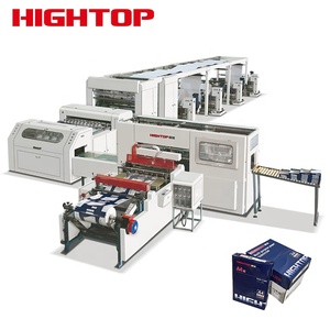 4 Rollen A4 Formaat Papier Maken <span class=keywords><strong>Machine</strong></span> Papier Vel Snij-En Verpakkingsmachine - Product Image 1