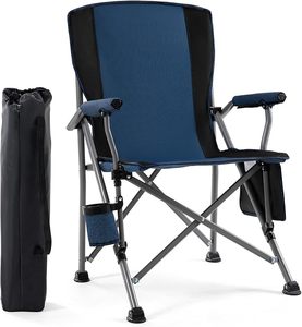 Fábrica al por mayor al aire libre portátil plegable Silla de camping Silla de playa con portavasos bolsa de almacenamiento para senderismo pesca viajes - Product Image 1