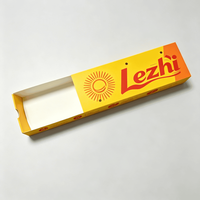 Boîte à pizza coulissante rectangulaire de 25 cm avec logo personnalisé, écologique, pour une seule part, à emporter, emballage pour la restauration rapide