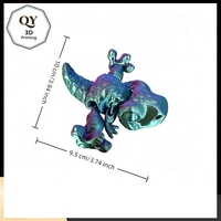 Jouet de dinosaure articulé pour bébé, imprimé en 3D, figurine de dinosaure à articulations mobiles, pose mignonne, mini dinosaure pour collection et décoration de bureau