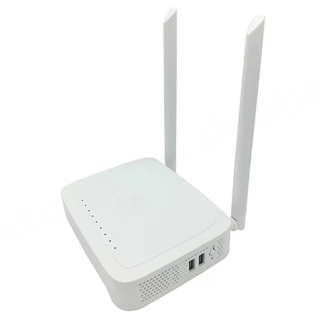 ZIKUN ONU ONT H3-2S 4GE+1TEL+Dual Band WiFi+2USB Port with External Antenna ONE YEAR Warranty for FTTH