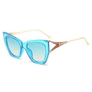Occhiali da sole sgrossati uomo Lennon Monture Lunette Optical Femme occhiali da vista blu coreani montature trasparenti occhiali da vista occhiali da vista Cat Eye - Product Image 5