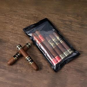 도매 친환경 재사용 유지 시가 촉촉하고 신선한 담배 제품 시가 백 지퍼 백 시가 여행 가습기 가방 - Product Image 6