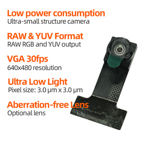 OmniVision OV7676 sensör DVP ile kamera sensörü modülü paralel SPI arayüzü 0.3MP VGA minik kam - Product Image 2