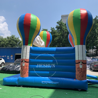 Castillo hinchable de estilo fresco para niños, castillo hinchable azul, para saltar, 2021