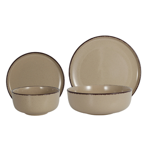 Odern innerware et 16 PCs Camic eramic ates late and owowls Dinnerware et - Product Image 6
