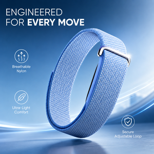 Bracelet de montre sport en nylon tressé respirant et réglable en prévente pour Google <span class=keywords><strong>Fitbit</strong></span> Air Smart Tracker - Product Image 5