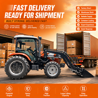Tractor 4x4 LAWNIO de Suministro Directo de Fábrica con Ruedas Ajustables y Fácil Operación para Transporte Agrícola