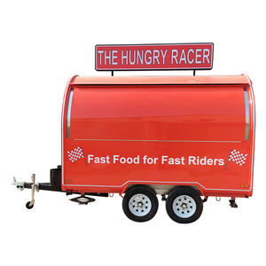 Rimorchio Mobile per Catering, Chiosco Mobile per Cucina, Furgone per Hot Dog per Uso Commerciale - Product Image 1