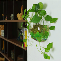 Aquarium en verre transparent pour les poissons, bol de poissons mural ou de bureau, prix d'usine, vente en gros