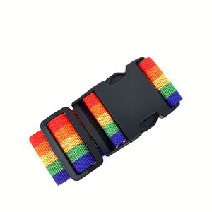 Cross <b>Straps</b> Are More Secure <b>Suitcase</b> Belts Wide Adjustable Packing <b>Strap</b> Travel Accessories Keep the Luggage Safe - Product Image 2