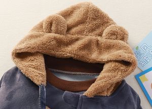 2024 vestiti del bambino bambino <span class=keywords><strong>abbigliamento</strong></span> invernale per bambini bambino tre pezzi per ragazze autunno ragazzo Set inverno vestiti per bambini <span class=keywords><strong>1</strong></span>-3 anni - Product Image 3