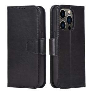 Funda Personalizada con Logotipo para iPhone 14 13 12 11 Pro Max, Funda Tipo Cartera de Cuero PU con Tapa Magnética y Ranuras para Tarjetas - Product Image 1