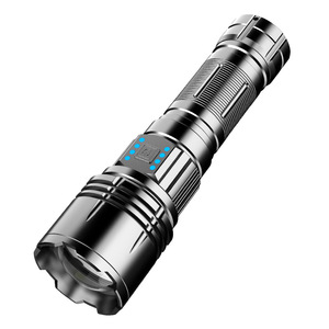 Zoom Flashlight 26650 <b>Rechargeable</b> <b>Led</b> Zoomable Handheld <b>Torch</b> Type C Charging Long Range High Power Floodlight - Product Image 1