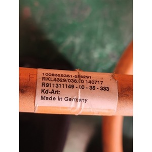 Cable de Alimentación Rexroth R911311149 RKL43, Soporte de Mantenimiento para Equipos de Automatización Industrial - Product Image 5