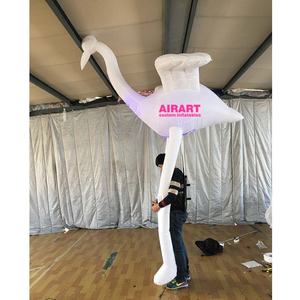Juguete <span class=keywords><strong>de</strong></span> <span class=keywords><strong>marionetas</strong></span> <span class=keywords><strong>de</strong></span> grúa blanca inflable para eventos <span class=keywords><strong>de</strong></span> desfile - Product Image 3