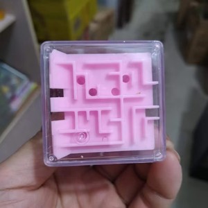 Vente en gros de mini cubes magiques 3D en forme de labyrinthe, jouet de puzzle à roulettes, prix d'usine, cadeau promotionnel pour enfants et adultes - Product Image 4