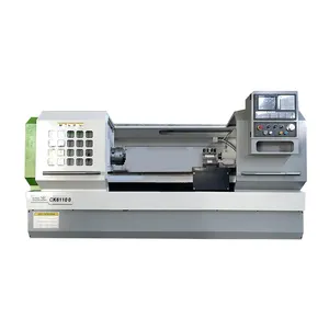 CNC 휠 선반 절단기 Ck61100 중금속 기계 Cnc 개조 수평 선반