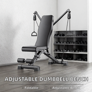 Banco de Pesas Ajustable y Plegable, Silla para Press de Banca con Mancuernas, Banco Plano para Ejercicios, Gimnasio en Casa - Product Image 2
