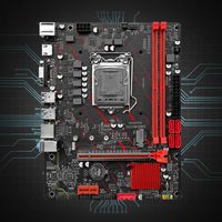 Carte mère JGINYUE H510M H511M GAMING/TEN/VDH LGA1200 M-ATX compatible avec les processeurs Core de 10e/11e génération, DDR4 64 Go, double canal RAM