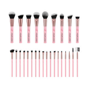 2024 ensemble de pinceaux de maquillage pinceau cosmétique Premium fond de teint Blush correcteur fard à paupières sourcil surbrillance rose pinceau de maquillage unique - Product Image 1