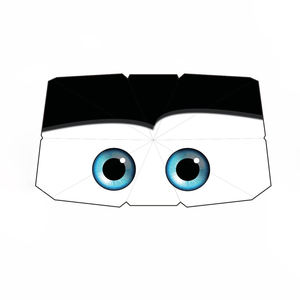 Pare-soleil de pare-brise avant pliable SUNNUO, modèle personnalisé pour fourgonnette, bloque les rayons UV, isolant thermique, fabriqué en nylon durable, facile à plier - Product Image 2