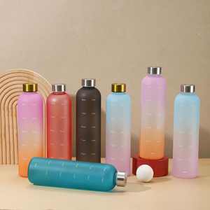 Botella de Agua de Gran Capacidad CJX45 con Logotipo Personalizado, Regalo Empresarial para Actividades Corporativas, con Escala de Tiempo, para Fitness y Ciclismo - Product Image 2