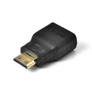 Version 1.4 MINI HDMI male to standard HDMI female mini HDMI high-definition adapter audio and video adapter.