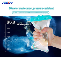 Ipx8 Tas Ponsel Anti Air Pvc, Tas Ponsel Anti Air, Tas Kantong Bawah Air Terbaik, Tas Ponsel untuk Iphone 13 Mini Pro Max