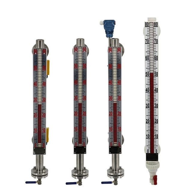 Magnetic Level Indicators By-pass Liquid Level Gauge tank Water Alarm Liquid Level Sensor Switch Float Type Liquid Sensor