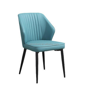 Modern Luxury Comfort Foam <b>Padding</b> Dining Room <b>Chair</b> Adjustable Extendable Waterproof Eco Faux Leather Home Furniture - Product Image 1