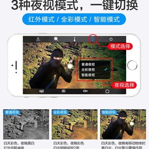 <b>Network</b> <b>Camera</b> 5MP 1920x1080 4.7-94mm Lens WiFi Panoramic 360 Degree Monitoring With Human Alarm And Cloud Storage - Product Image 4