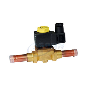 Vanne solénoïde Castel 220V AC 50-60Hz, corps en laiton, type angulaire, pour le contrôle de l'eau - Product Image 2