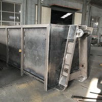 Conteneur de collecte des déchets à levage par crochet (Roll-on/Roll-off)