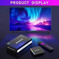 H96 MAX Amlogic S905W2 STB 4K Akışlı Özel 4GB RAM WIFI6 İnternet TV Kutusu Google Akıllı Android Set Üstü TV Kutusu (İletişim Cihazı Olmadan)