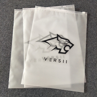Sacs d'Emballage pour Vêtements de Guangzhou, Fermeture Éclair, T-shirt, Sacs en PVC EVA avec Fermeture Éclair Personnalisable et Logo Propre
