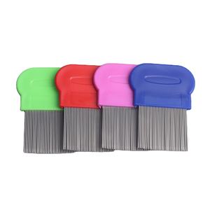 مكافحة الآفات للكلاب الأليفة ، رأس معدني من الفولاذ المقاوم للصدأ للحيوانات الأليفة ، إكسسوارات تنظيف قمل الحيوانات الأليفة - Product Image 1