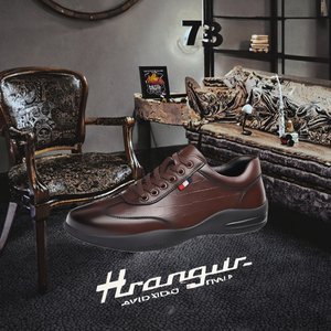 Nuevos Zapatos Elegantes de Alta Calidad para Hombre, Estilo Aristocracia Británica, de Cuero Genuino, con Cordones, Diseño de Lujo, Punta en Pico, para Primavera - Product Image 3