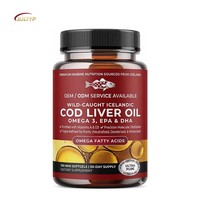 Échantillons de capsules d'huile de foie de morue sur mesure OEM disponibles – Système de défense cellulaire, vitalité quotidienne rechargée