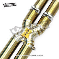 Système d'échappement Catback en titane ODM pour BMW F95 X5M F96 X6M 4.4TT 2020-2024, échappement léger de course, silencieux