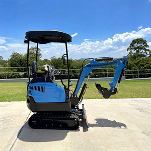 Mini-excavatrice sur chenilles de 1 tonne avec moteur et composants d'engrenage - Product Image 1